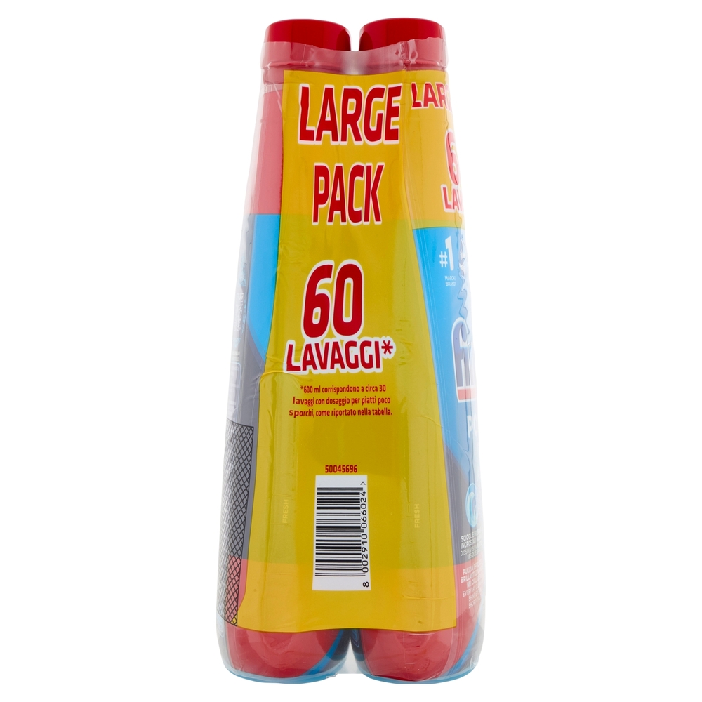 Finish Power Gel Fresh 2 x 30 lavaggi liquido lavastoviglie 2 x 600 ml